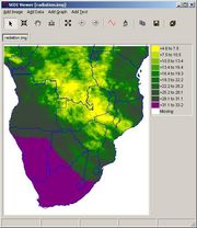 Viewing the IDA image in the AgrometShell viewer